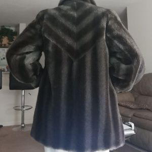 Faux fur coat by Blair